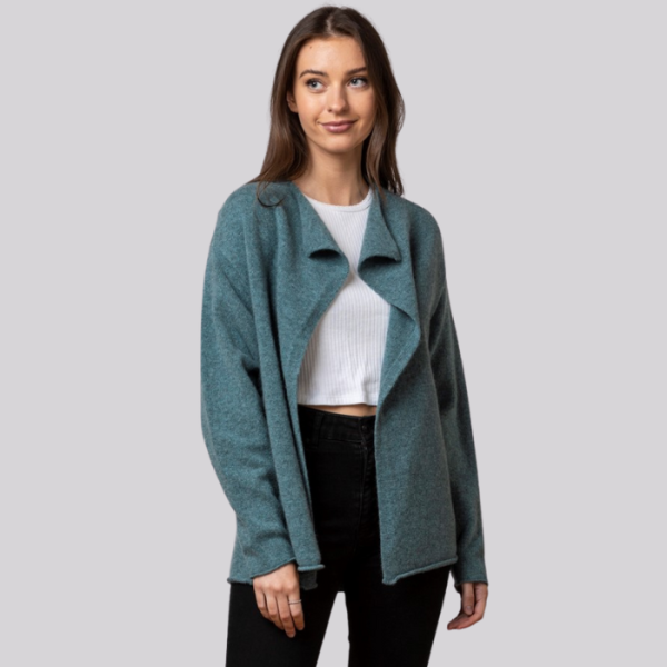 Corry Wrap Cardigan - Trim (C4159)