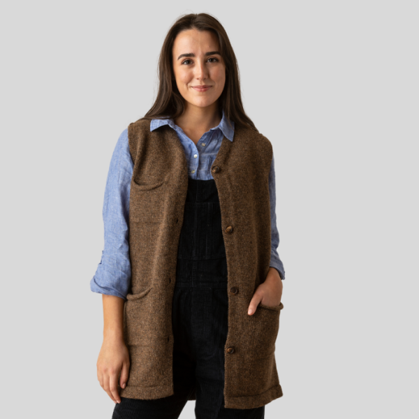 Herd Womens Waistcoat (V4243)