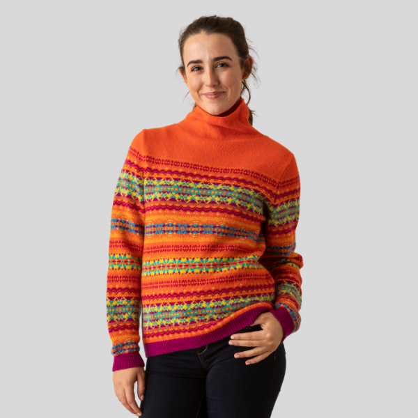 Kinross High Neck Sweater (P4297)