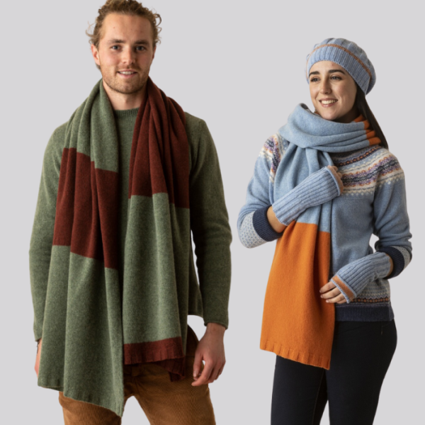 Bowden Colour Block Stole (S4275)